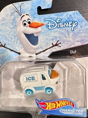 Hot Wheels Disney Olaf Character Car 2018